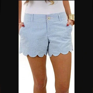 Lilly Pulitzer Buttercup Shorts, Seersucker